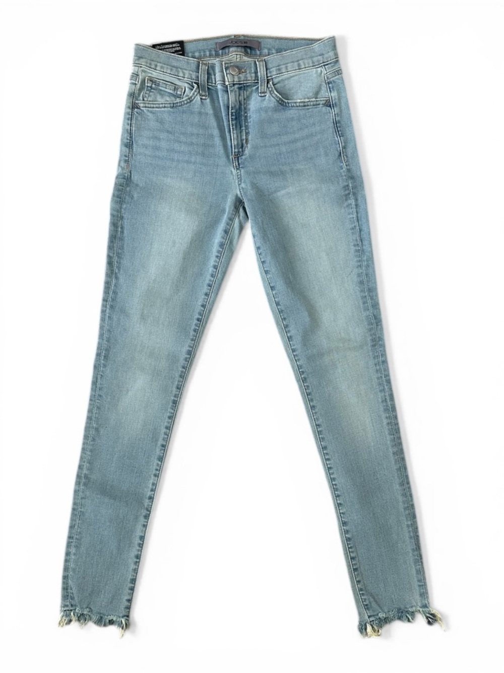 Joe’s Jeans Skinny Ankle Fray Jeans Light Wash Women Size 24 NWT $189 MSRP